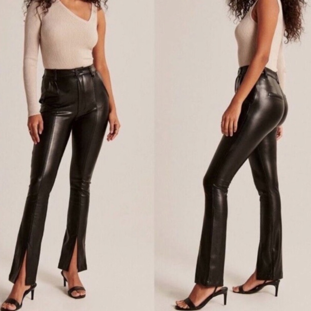 Abercrombie & Fitch• Leather Pants🖤